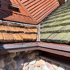 Cedar Roof Cleaning 1